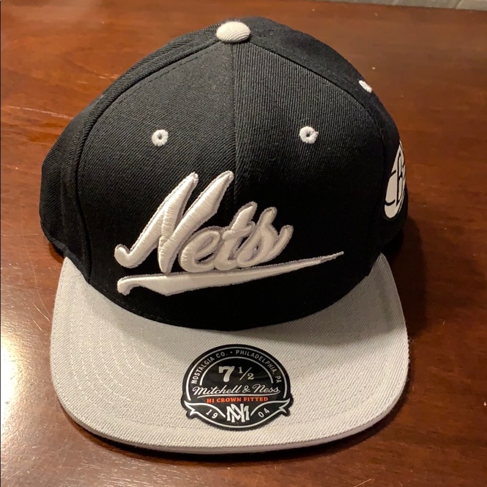 Brooklyn Nets Mitchell & Ness Fitted 7 1/2
